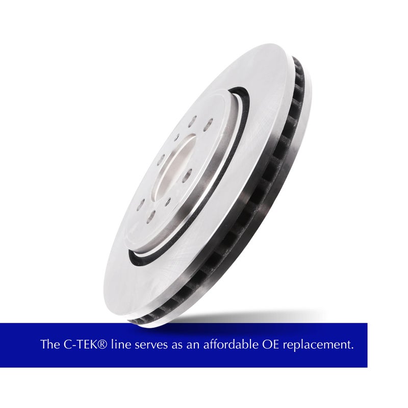 Centric Parts دوار فرامل أمامي سنتريك 121.40071 C-Tek يناسب موديلات مختارة من أكورا وهوندا - Image 4